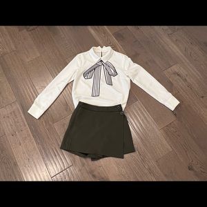 Bow knot blouse